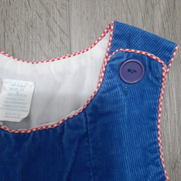 Apple Pinafore Dress size 3T - Picture 5 of 5